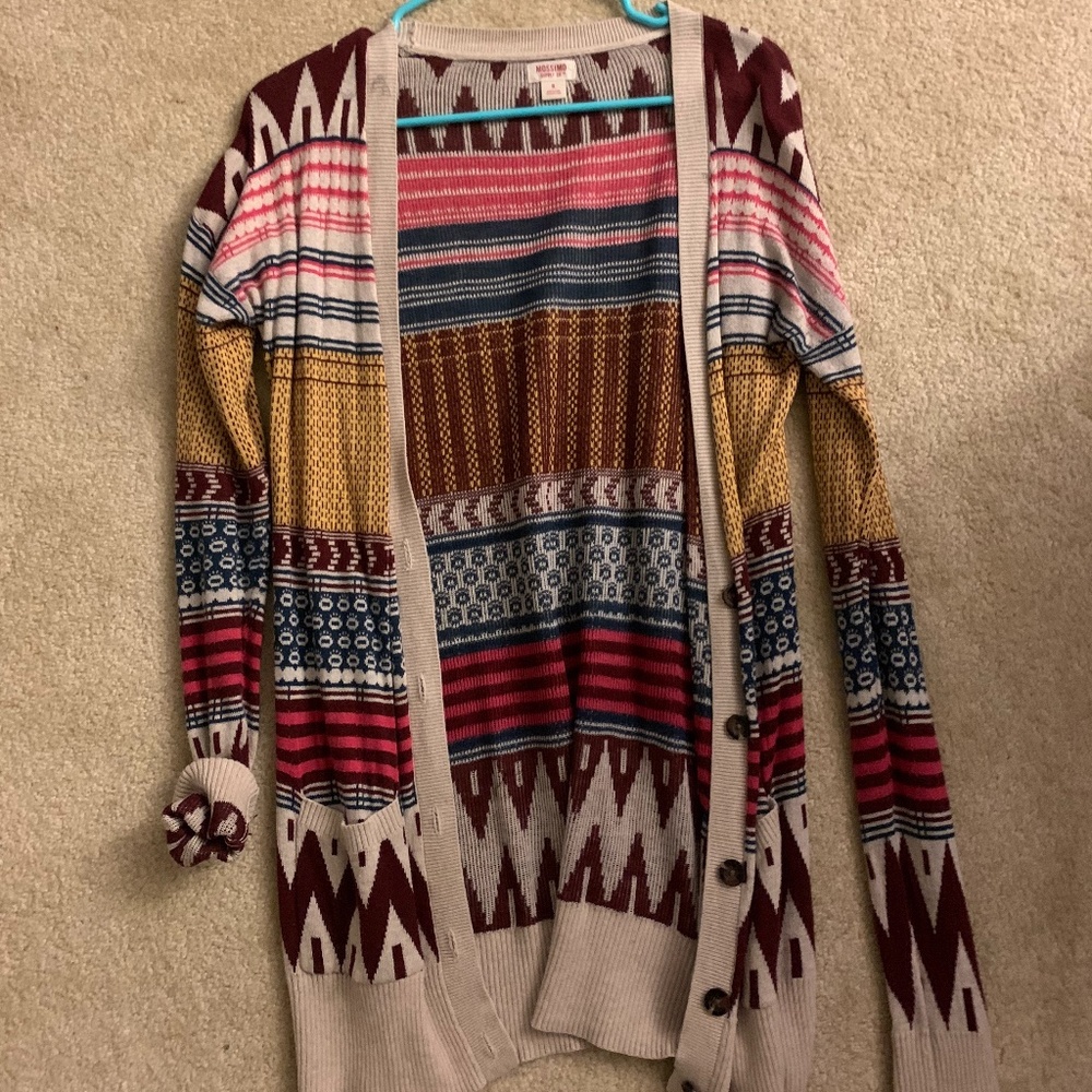 Multi-Colored Cardigan